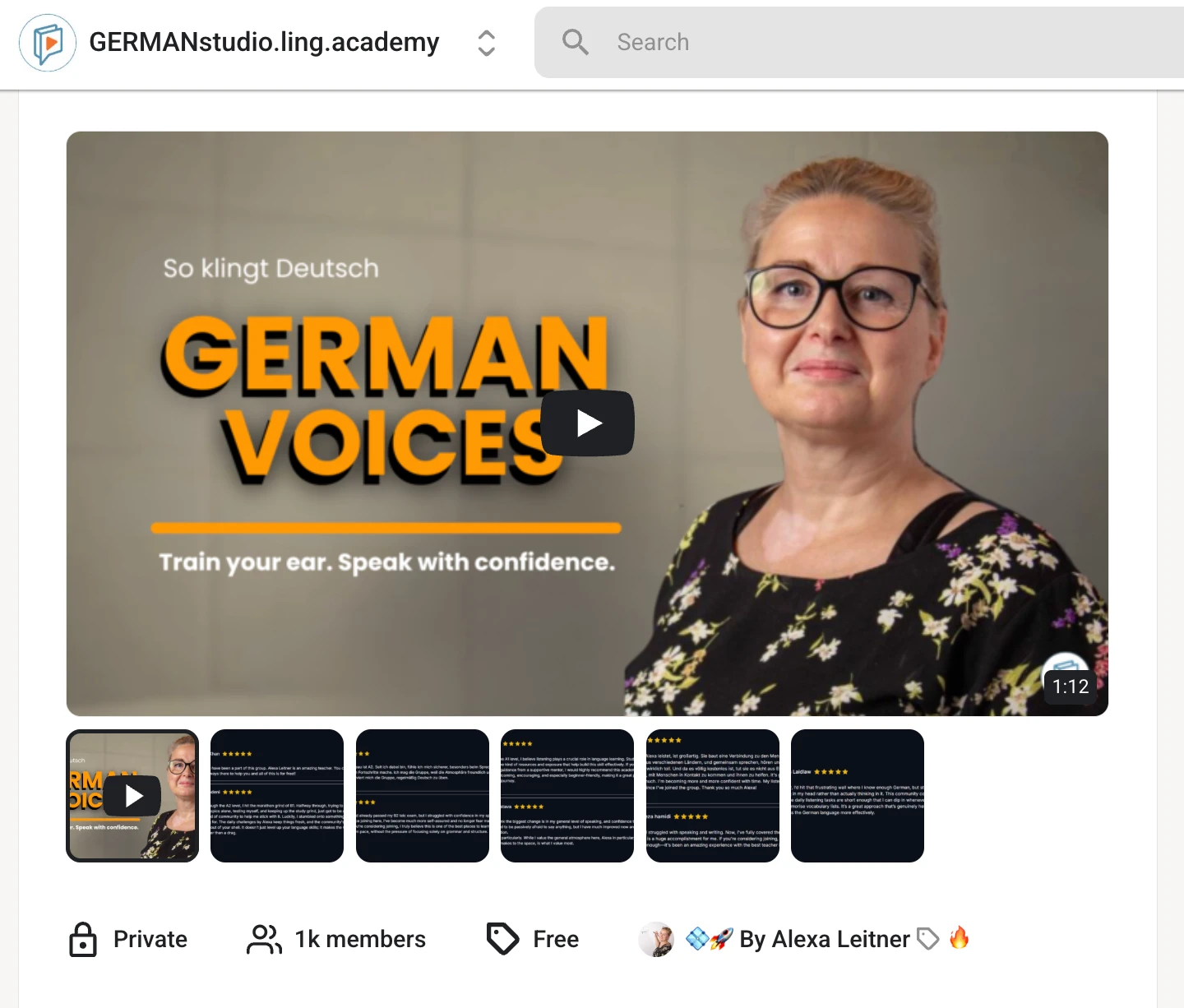 Alexa Leitner German Voices community